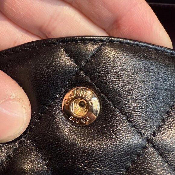 Chanel Black Lambskin GHW Jumbo Classic Double Flap Bag - Picture 10 of 16